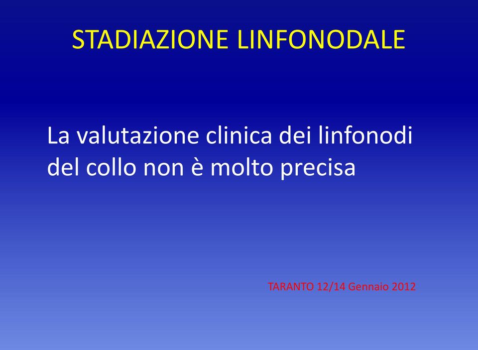 valutazione clinica