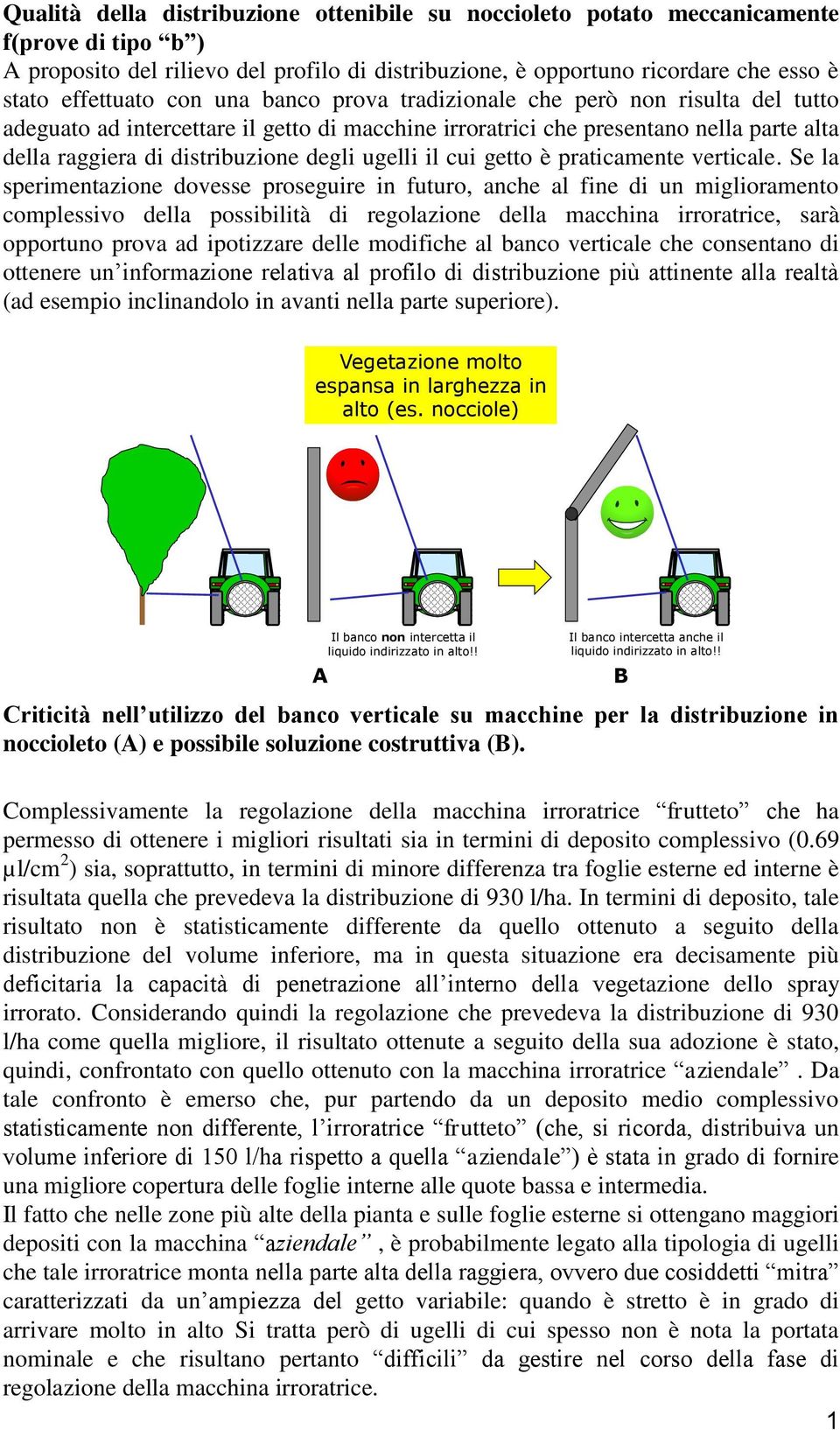 il cui getto è praticamente verticale.