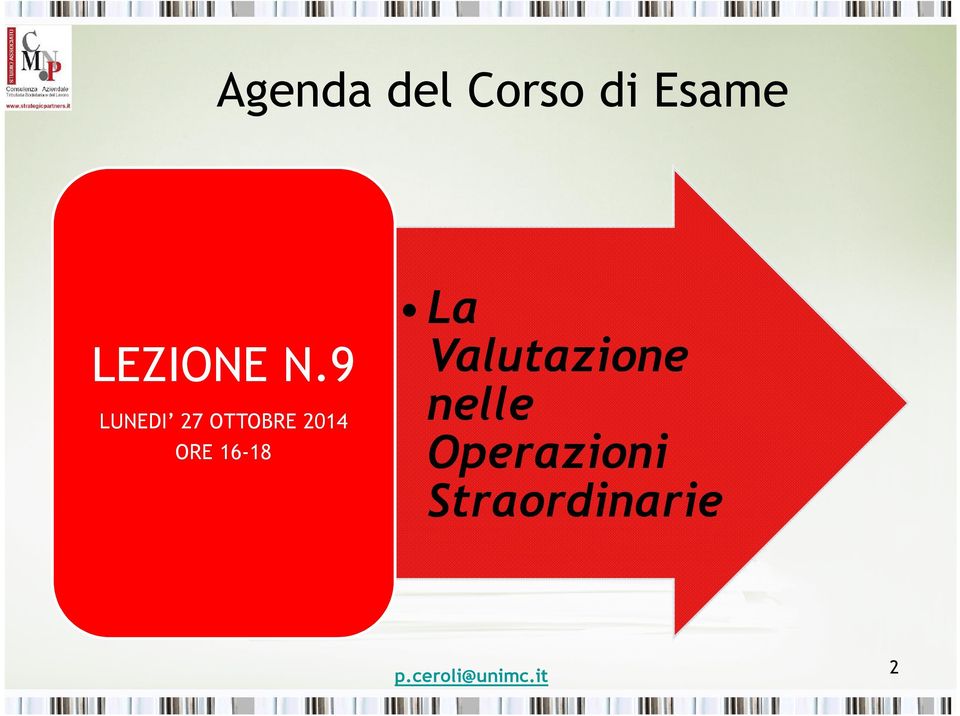 16-18 La Valutazione nelle