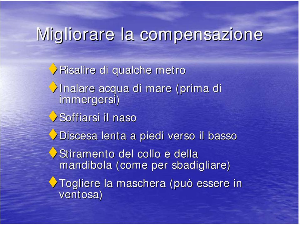 lenta a piedi verso il basso Stiramento del collo e della