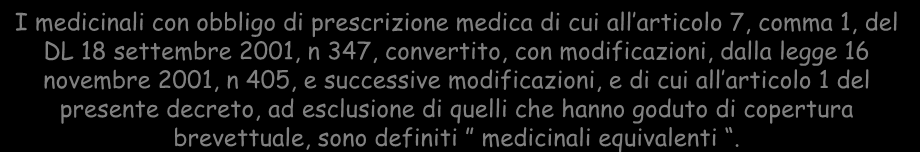 Il medico, nel prescrivere medicinali aventi prezzo superiore al minimo, può apporre sulla ricetta adeguata indicazione ( insostituibile ) secondo la quale il farmacista all atto della spedizione