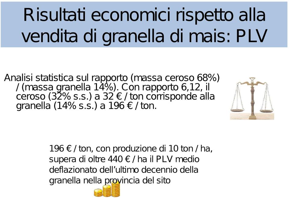 s.) a 196 / ton.