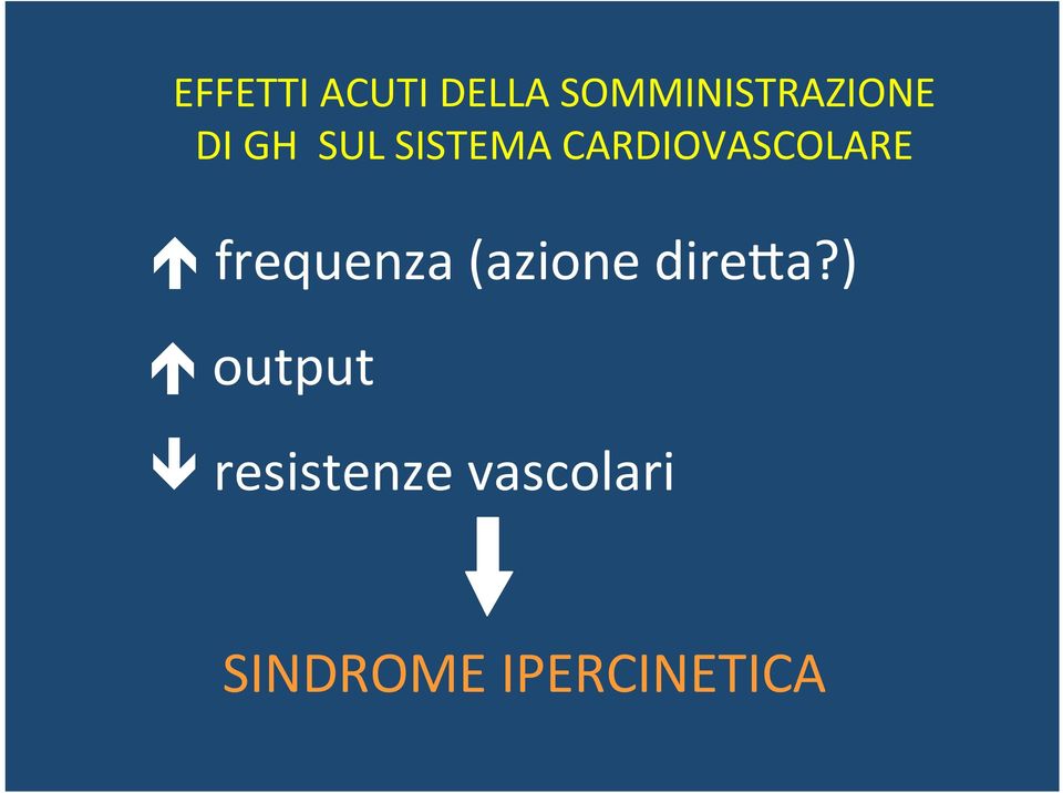 frequenza (azione direta?