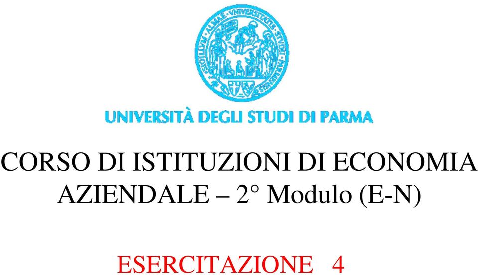 ECONOMIA AZIENDALE