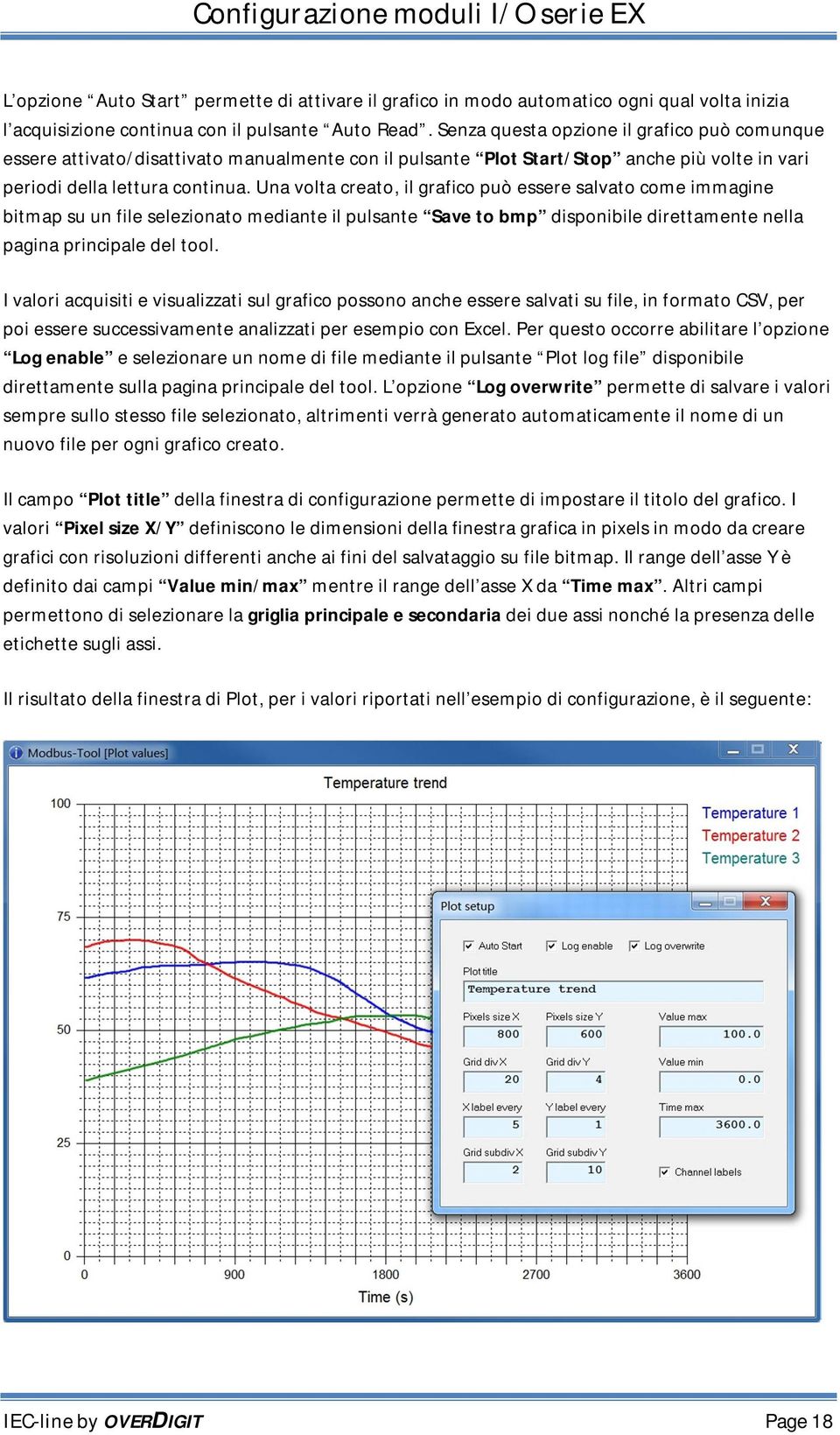 Una volta creato, il grafico può essere salvato come immagine bitmap su un file selezionato mediante il pulsante Save to bmp disponibile direttamente nella pagina principale del tool.