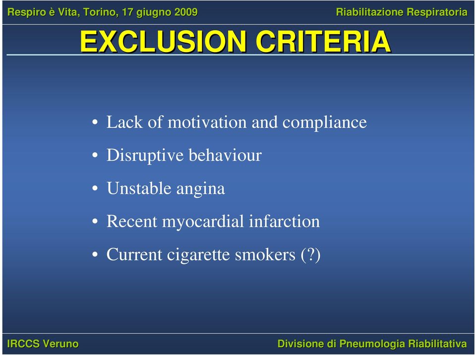 behaviour Unstable angina Recent