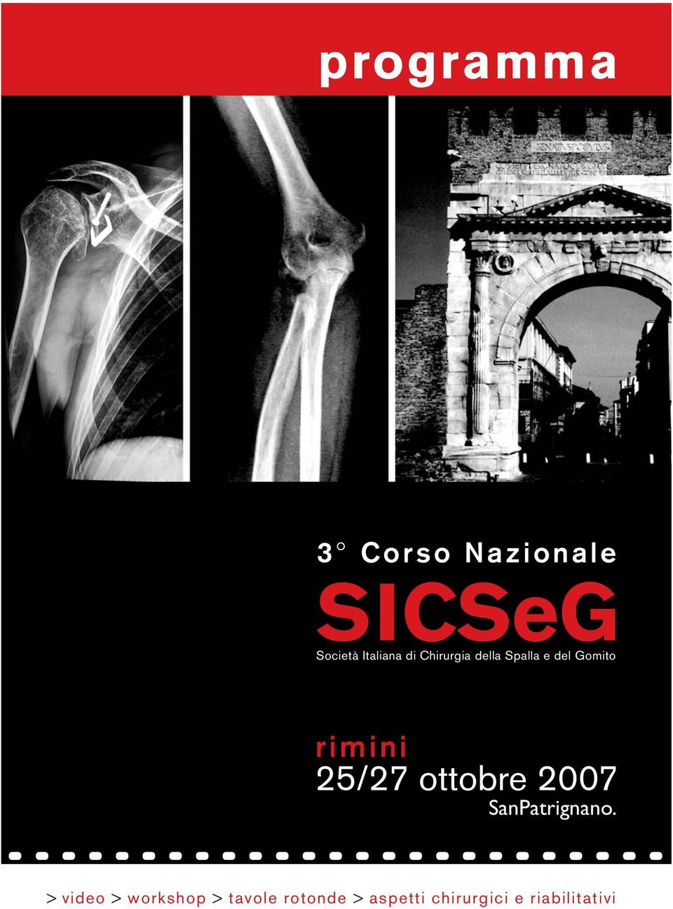 rimini 25/27 ottobre 2007 SanPatrignano.