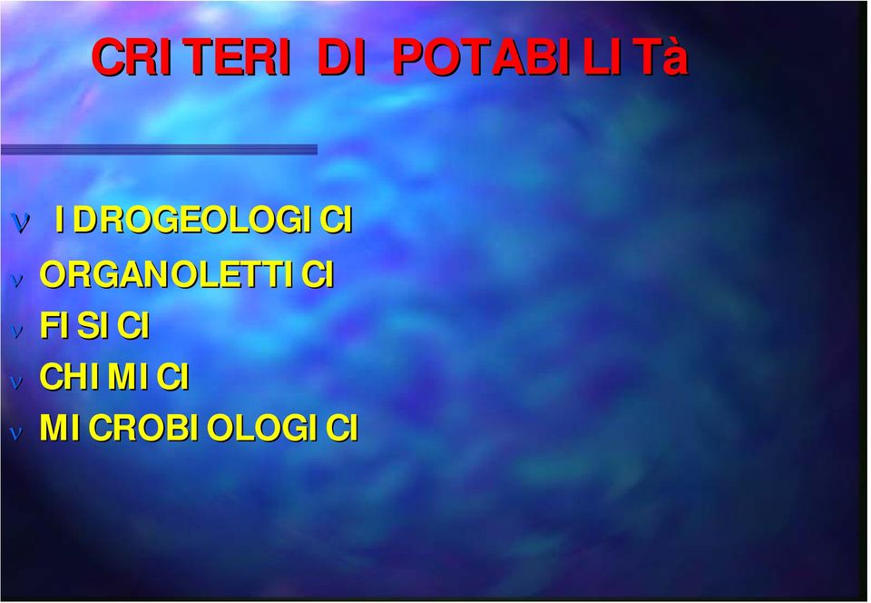 IDROGEOLOGICI