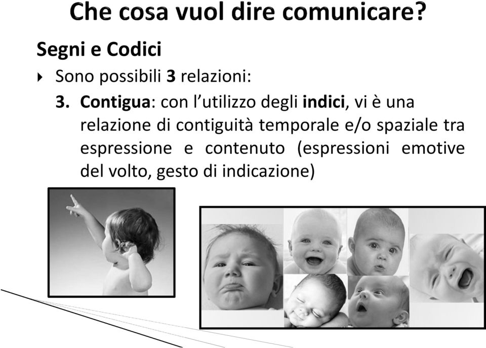 relazione di contiguità temporale e/o spaziale tra