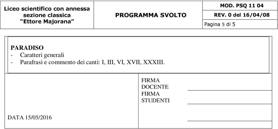 I, III, VI, XVII, XXXIII.