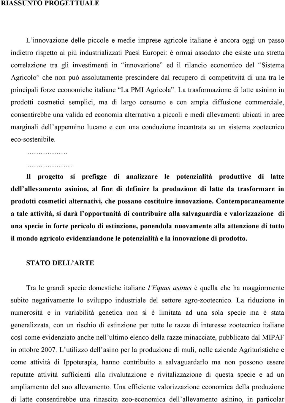 forze economiche italiane La PMI Agricola.