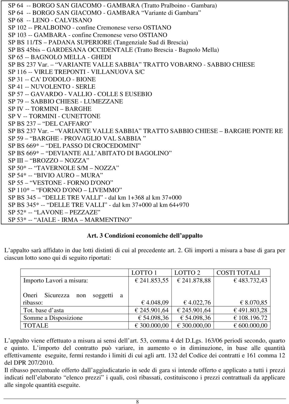 BAGNOLO MELLA - GHEDI SP BS 237 Var.