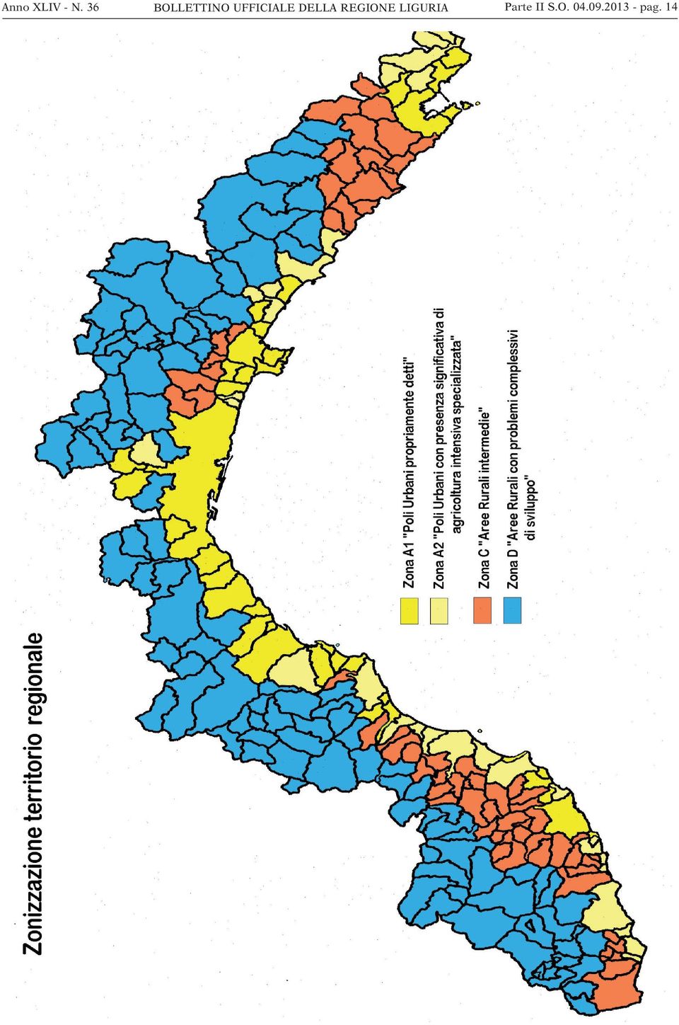 DELLA REGIONE LIGURIA