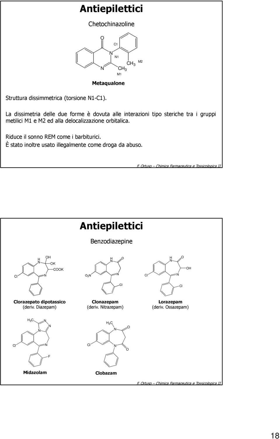 Riduce il sonno REM come i barbiturici. È stato inoltre usato illegalmente come droga da abuso. F.