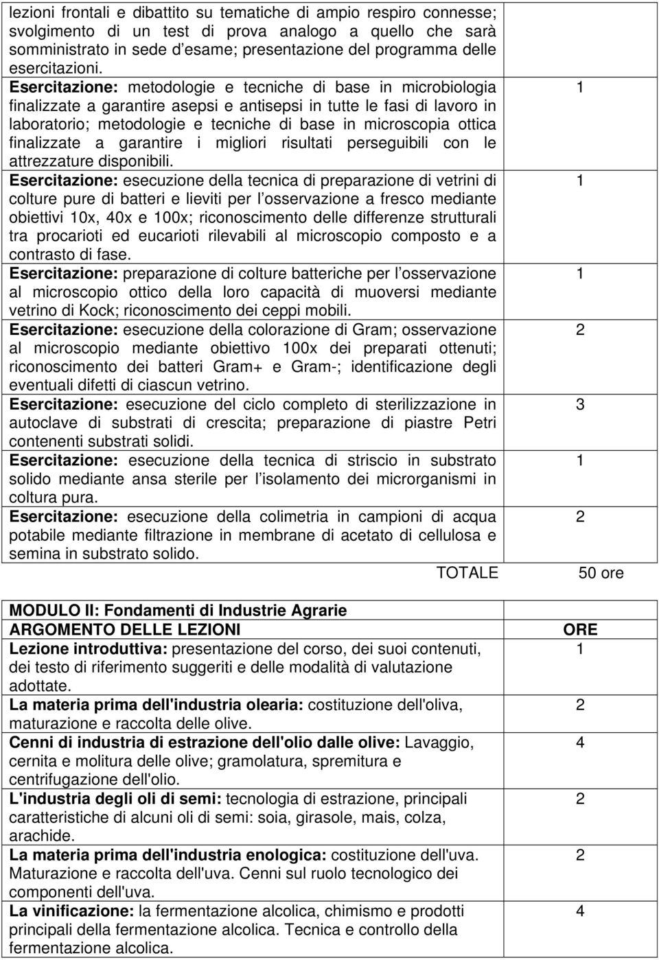 Esercitazione: metodologie e tecniche di base in microbiologia finalizzate a garantire asepsi e antisepsi in tutte le fasi di lavoro in laboratorio; metodologie e tecniche di base in microscopia