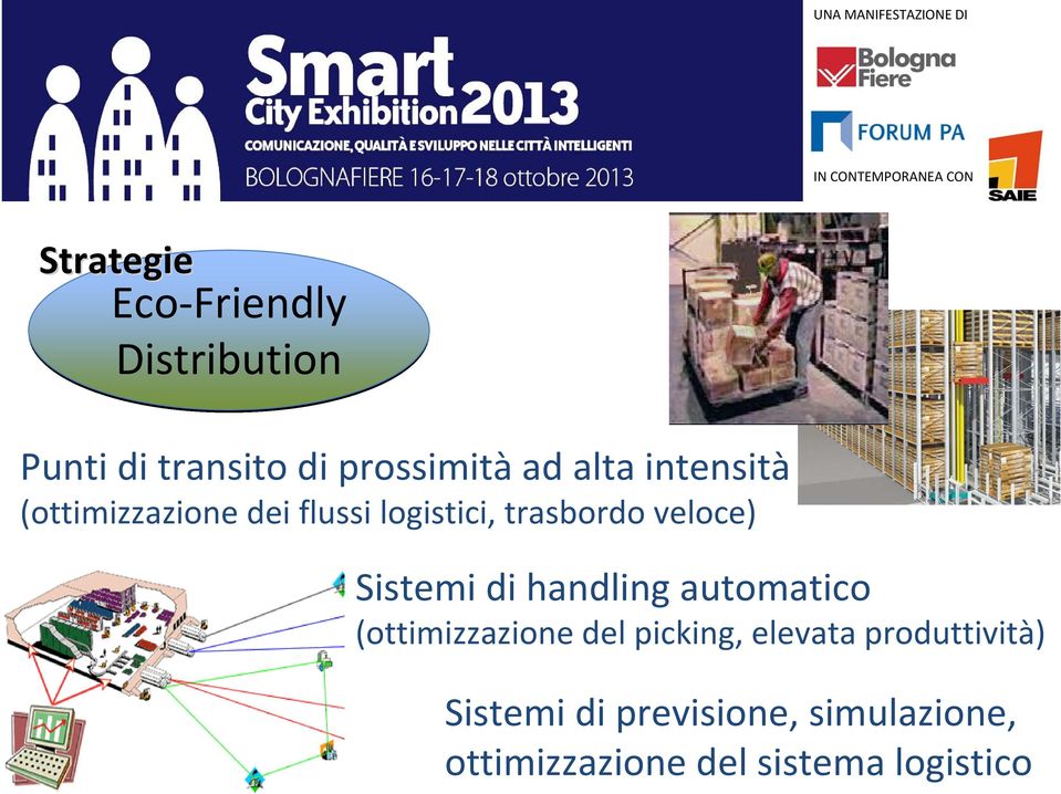 Sistemi di handling automatico (ottimizzazione del picking, elevata