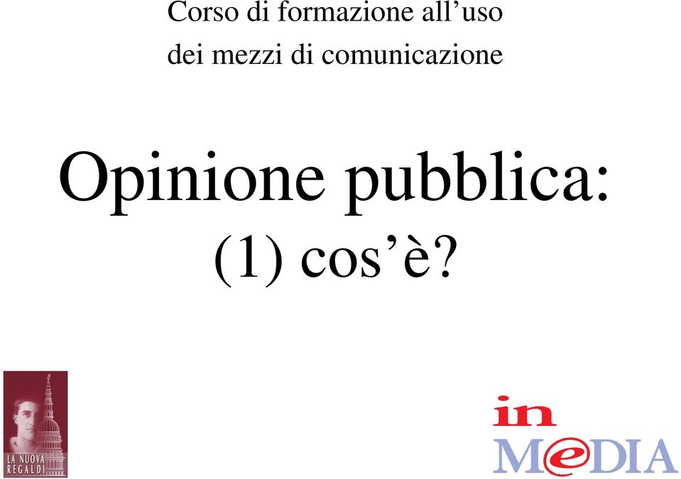 comunicazione