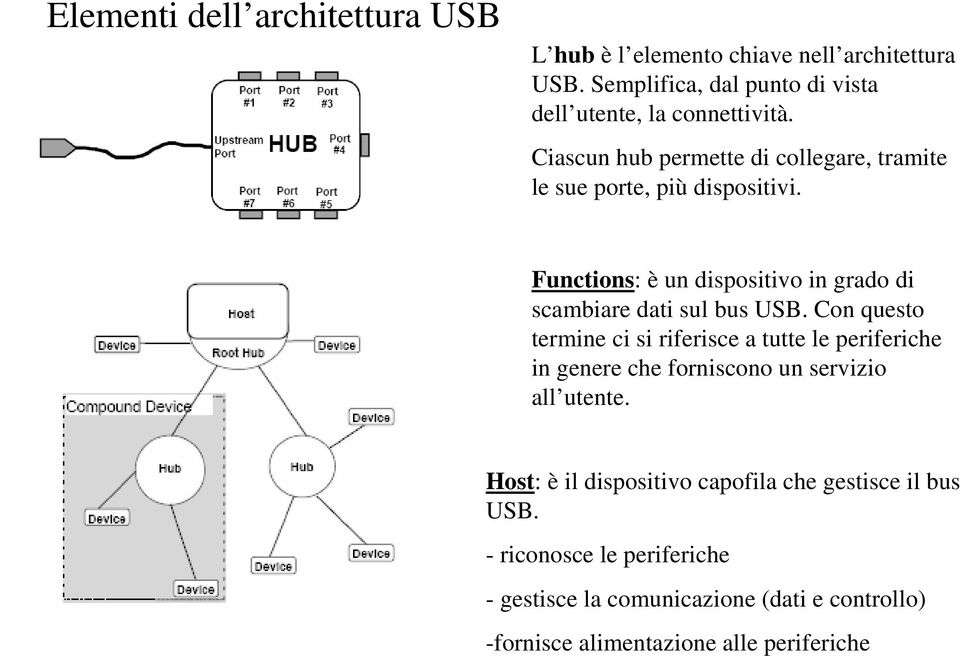 Con questo termine ci si riferisce a tutte le periferiche in genere che forniscono un servizio all utente.