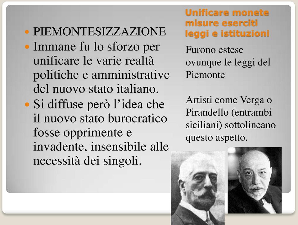 Si diffuse però l idea che il nuovo stato burocratico fosse opprimente e invadente, insensibile alle