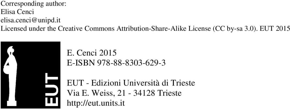 License (CC by-sa 3.0). EUT 2015 E.
