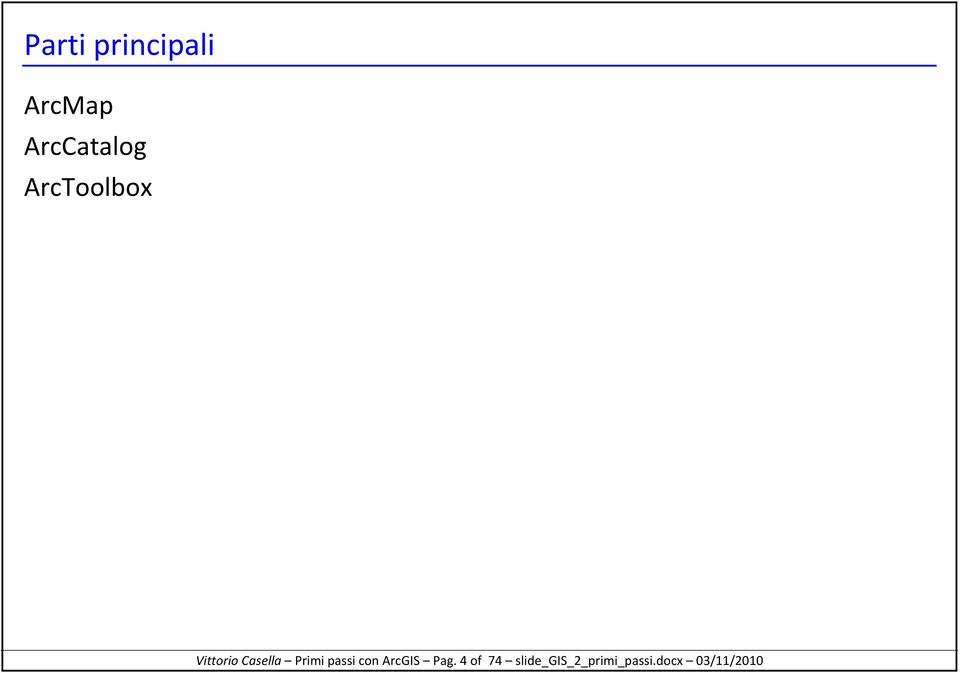 passi con ArcGIS Pag.