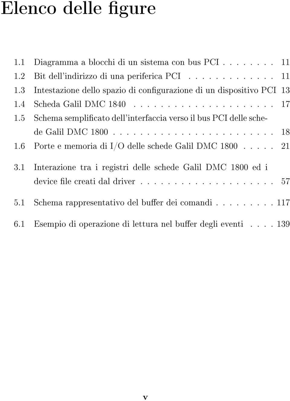 6 Porte e memoria di I/O delle schede Galil DMC 1800..... 21 3.1 Interazione tra i registri delle schede Galil DMC 1800 ed i device le creati dal driver.................... 57 5.