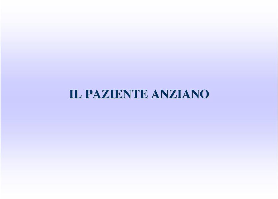 ANZIANO