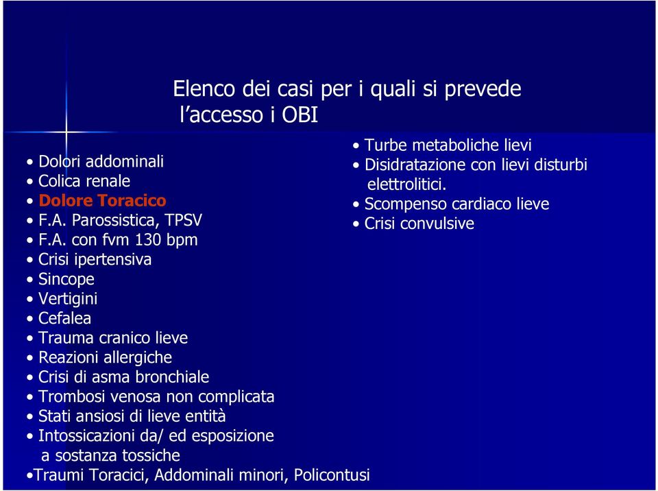 Parossistica, TPSV Crisi convulsive F.A.