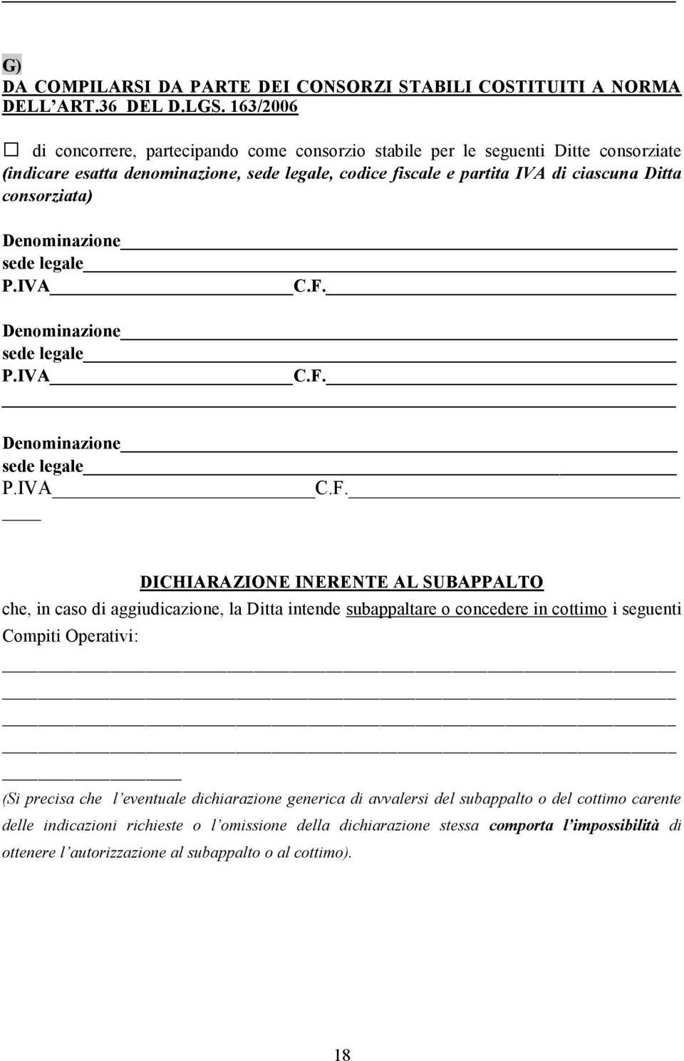 Denominazione sede legale P.IVA C.F.