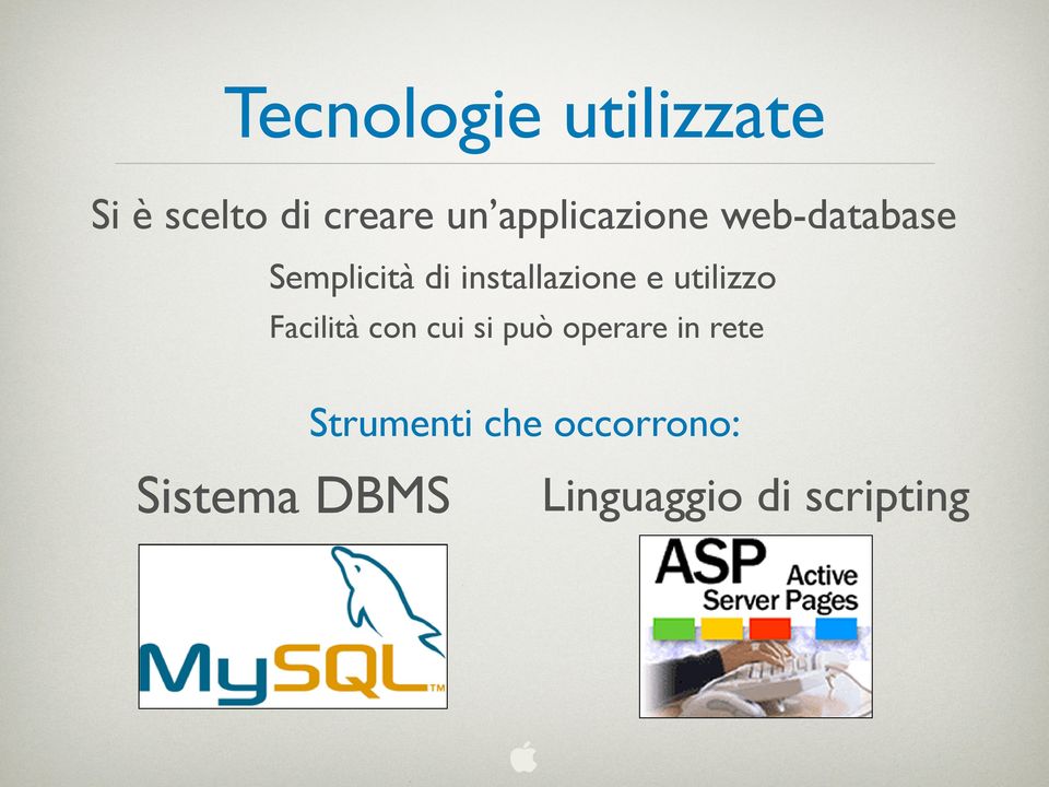 e utilizzo Facilità con cui si può operare in rete