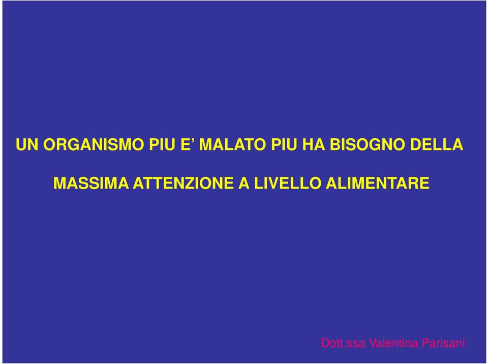 ATTENZIONE A LIVELLO