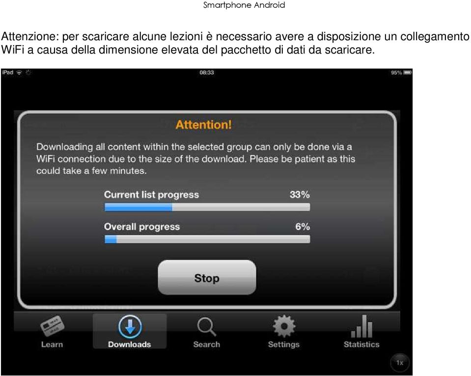 disposizione un collegamento WiFi a causa