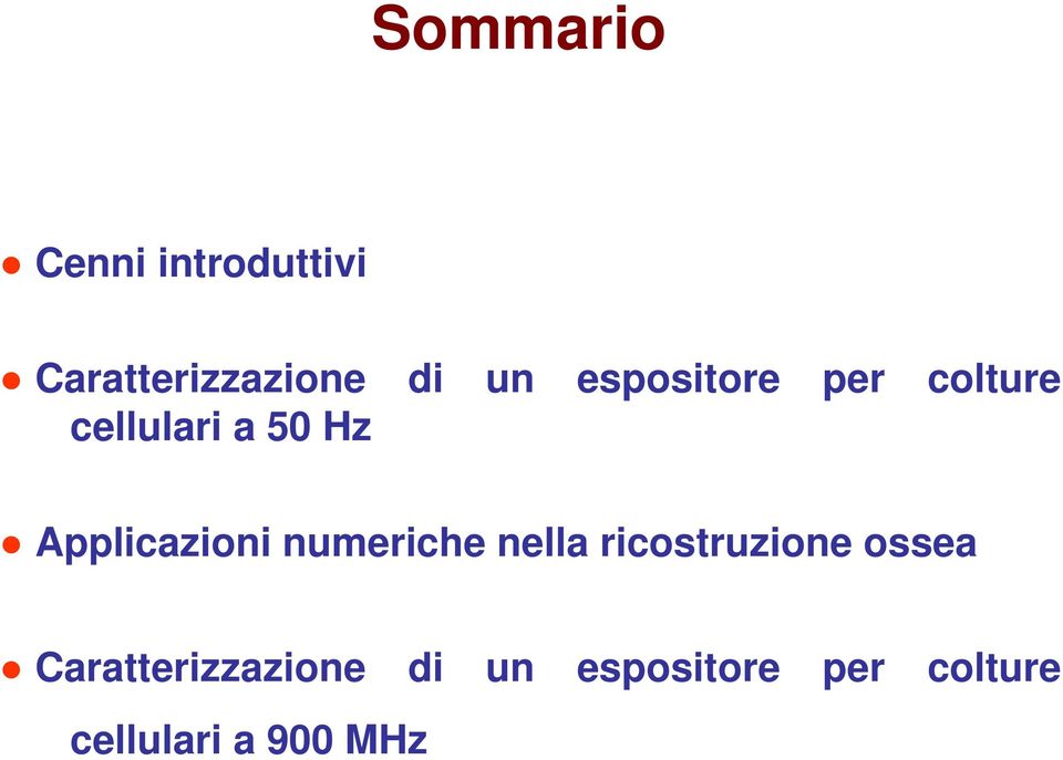 Applicazioni numeriche nella ricostruzione ossea