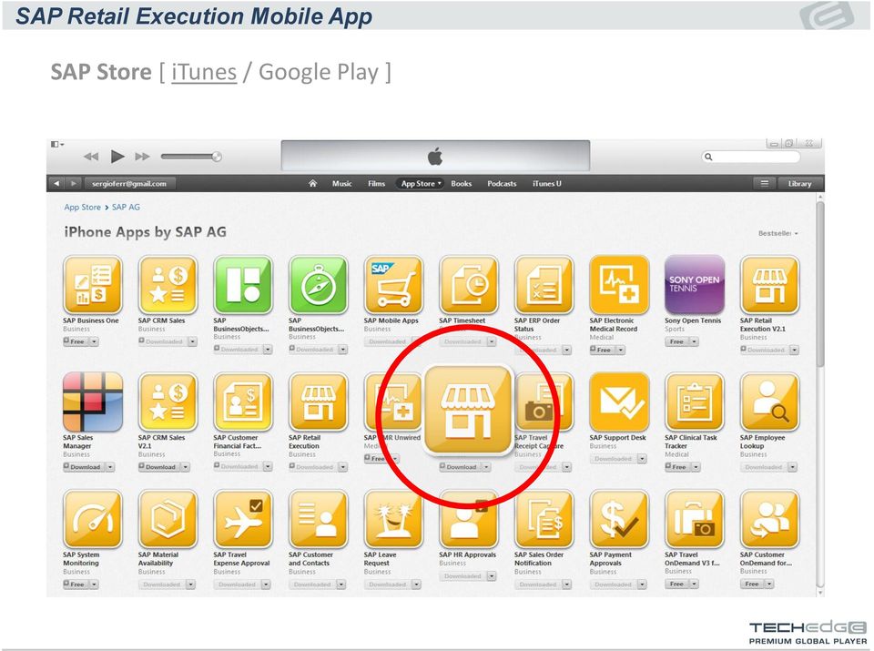 App SAP Store [