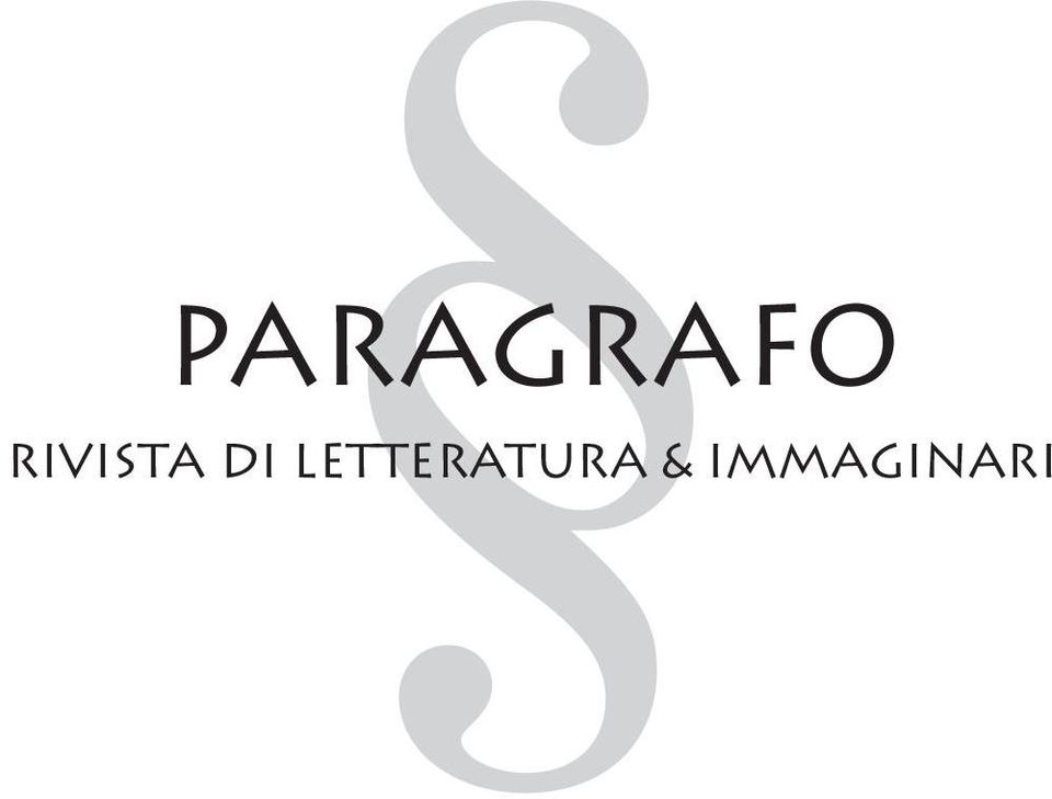 LETTERATURA