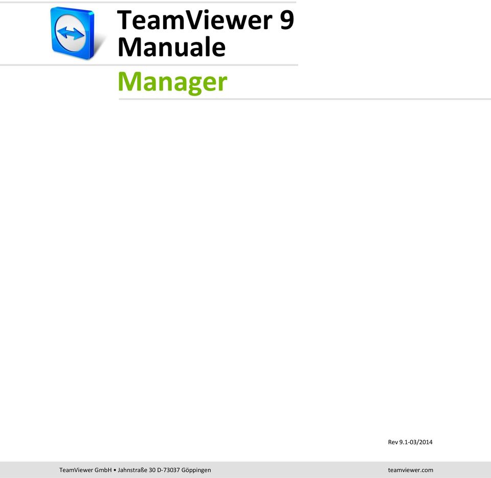 1-03/2014 TeamViewer GmbH