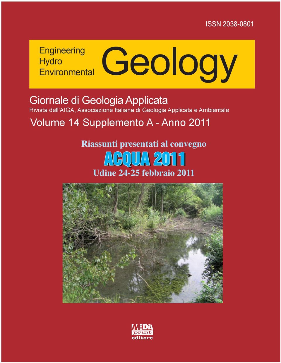 Geologia Applicata e Ambientale Volume 14 Supplemento A - Anno