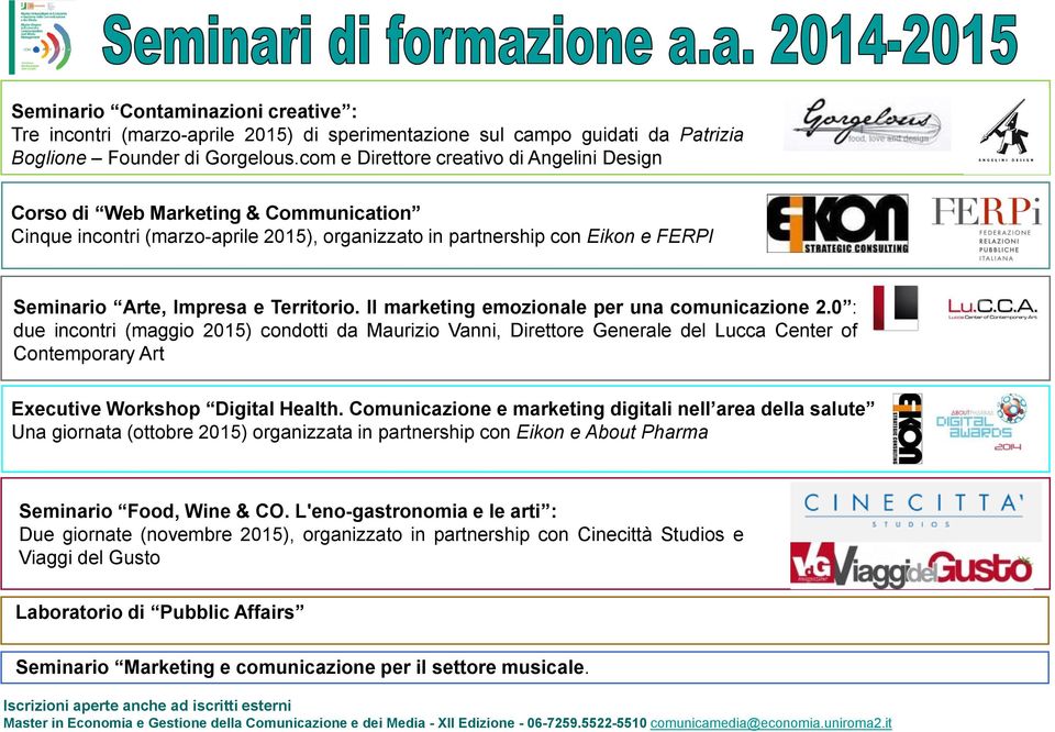 Territorio. Il marketing emozionale per una comunicazione 2.