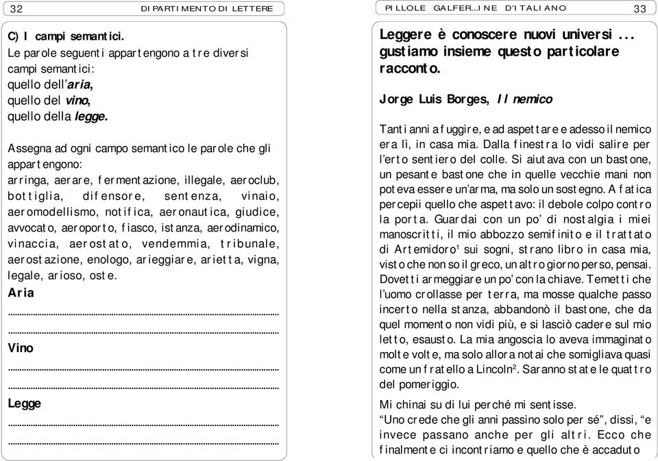 giudice, avvocato, aeroporto, fiasco, istanza, aerodinamico, vinaccia, aerostato, vendemmia, tribunale, aerostazione, enologo, arieggiare, arietta, vigna, legale, arioso, oste. Aria...... Vino...... Legge.