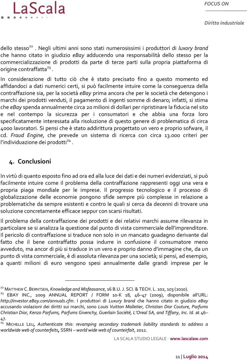 terze parti sulla propria piattaforma di origine contraffatta 23.