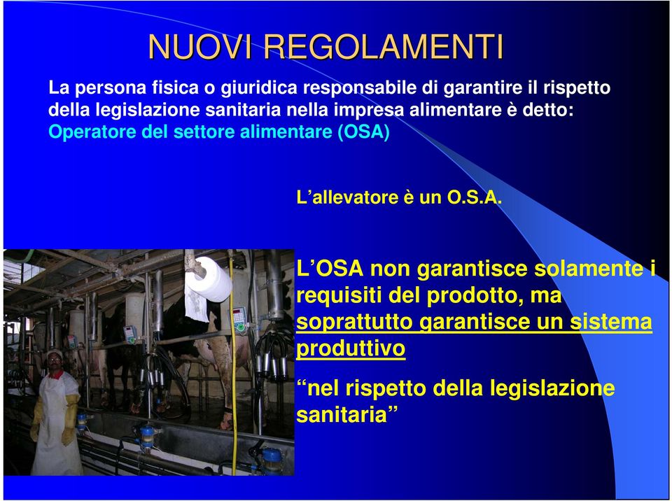 alimentare (OSA)