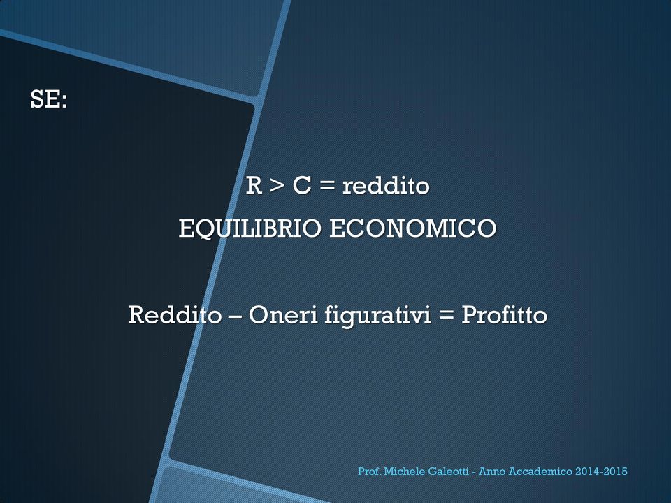 ECONOMICO Reddito