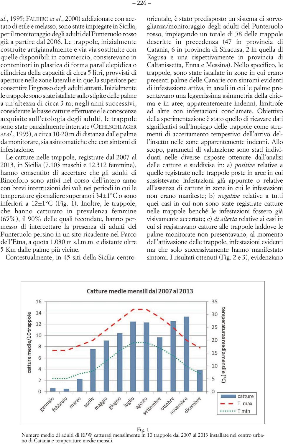 capacità di circa 5 litri, provvisti di aperture nelle zone laterali e in quella superiore per consentire l ingresso degli adulti attratti.