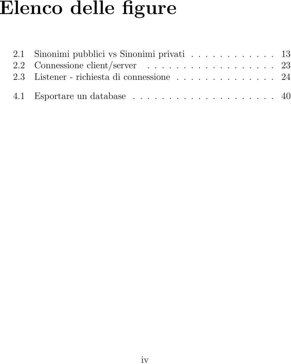 2 Connessione client/server.................. 23 2.
