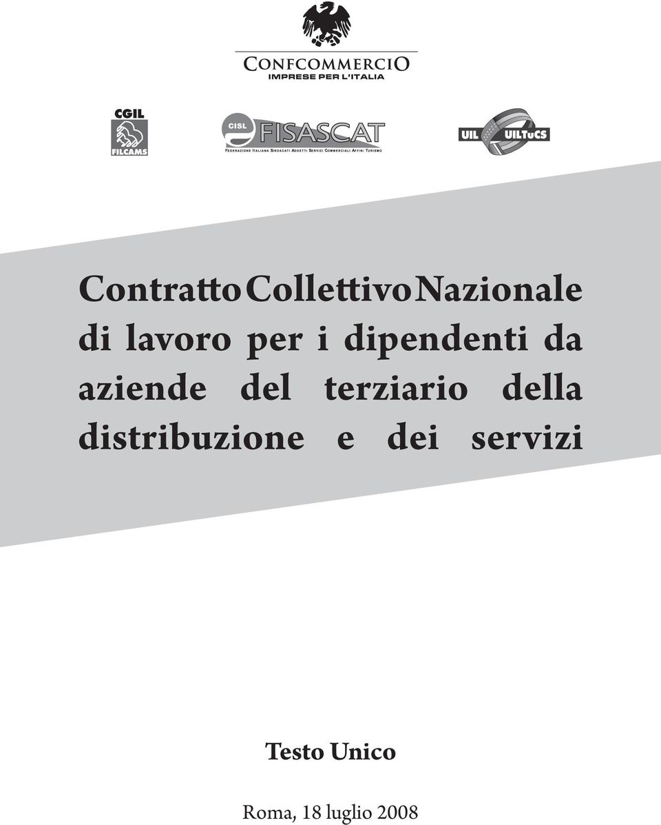 del terziario della distribuzione e