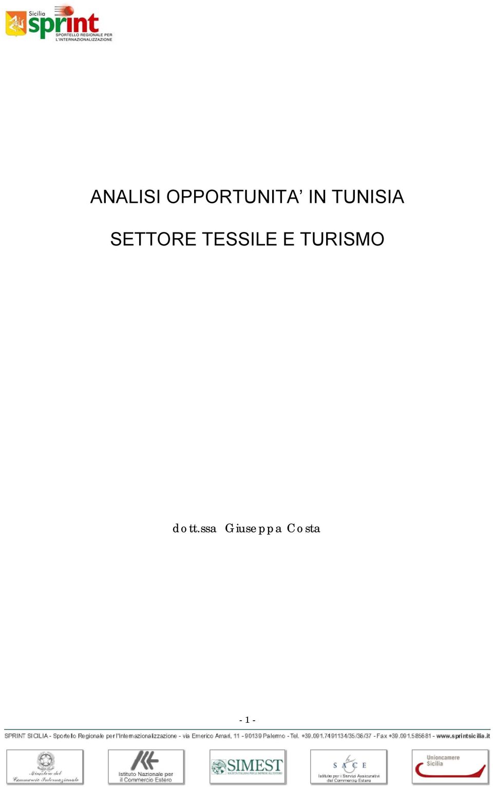 TESSILE E TURISMO