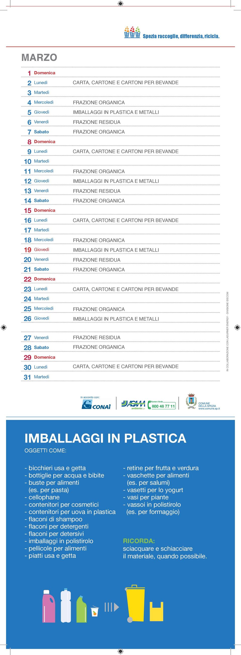 getta - bottiglie per acqua e bibite - buste per alimenti (es.