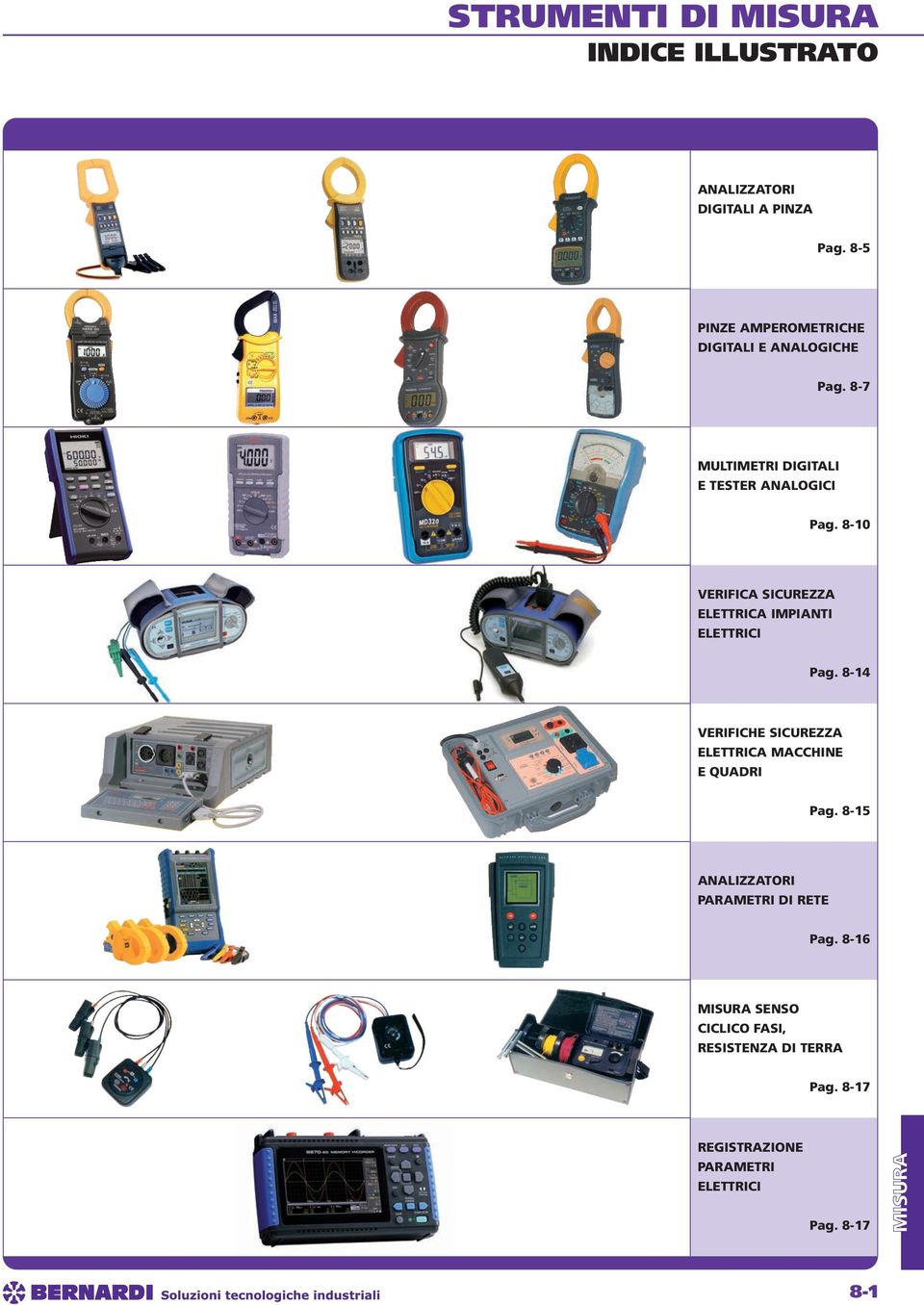 8-10 VERIFICA SICUREZZA ELETTRICA IMPIANTI ELETTRICI Pag.