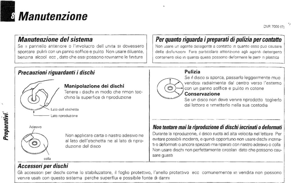 riproduzione DVR 7000 (!