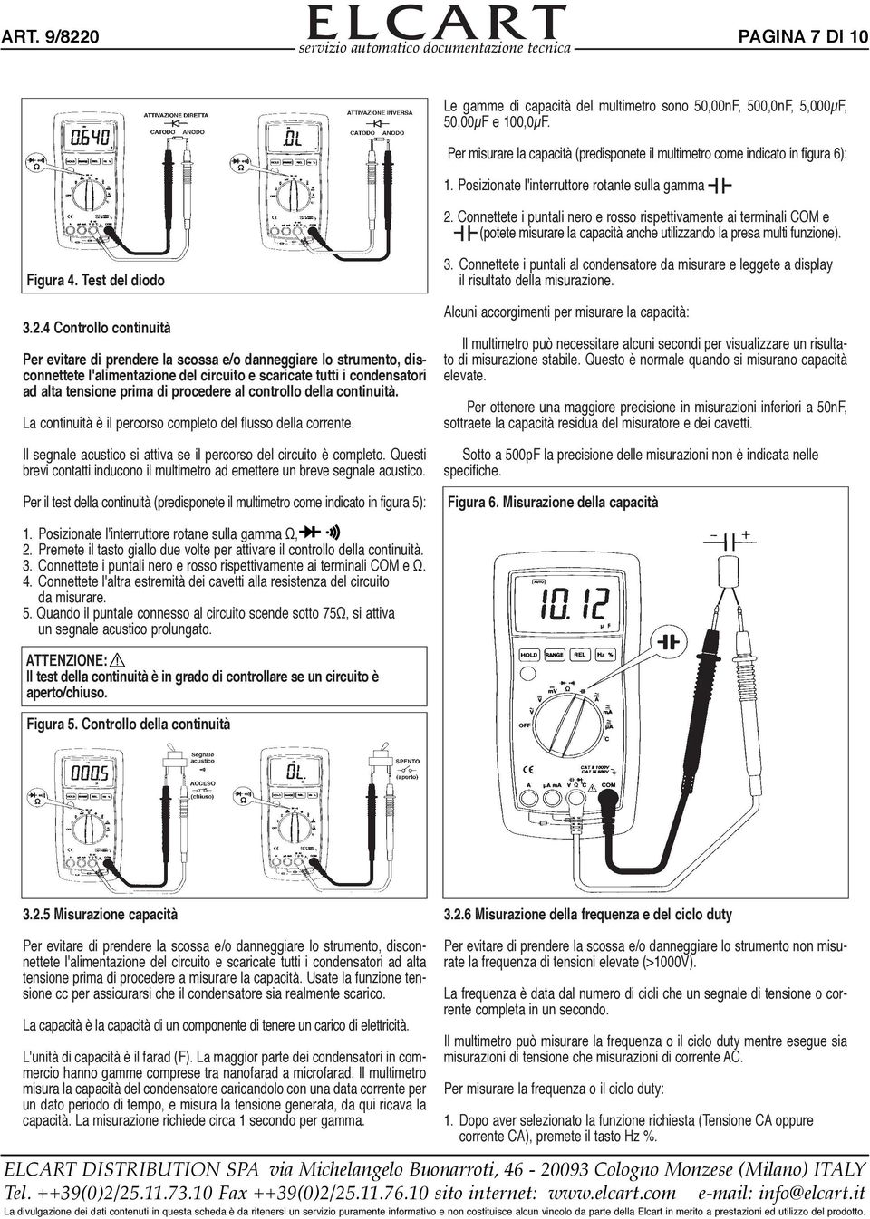 Figura 4. Test del diodo 3.2.